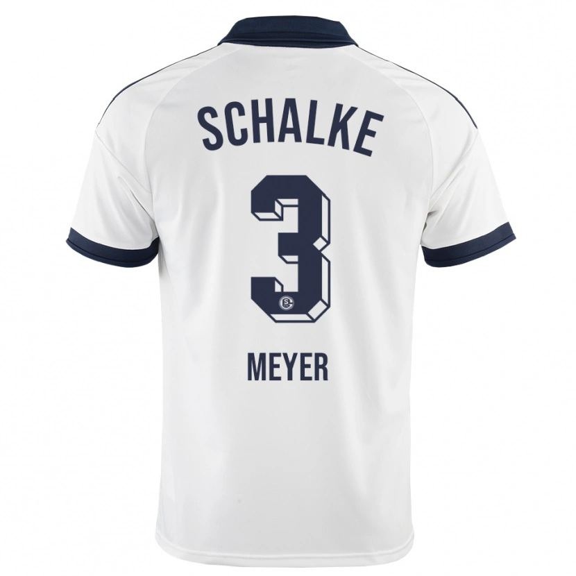 Danxen Heren Felix Meyer #3 Zwart Wit Uitshirt Uittenue 2026/27 T-Shirt