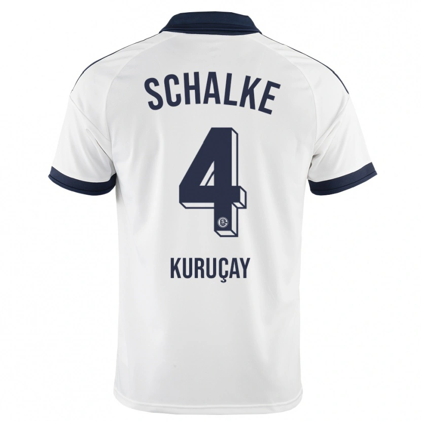 Danxen Heren Hasan Kuruçay #4 Zwart Wit Uitshirt Uittenue 2026/27 T-Shirt