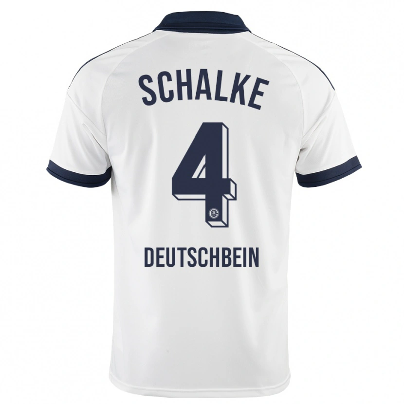 Danxen Heren Lasse Deutschbein #4 Zwart Wit Uitshirt Uittenue 2026/27 T-Shirt