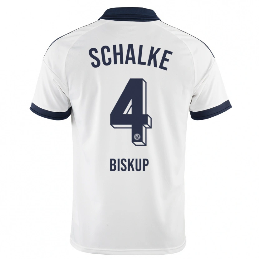 Danxen Heren Michelle Biskup #4 Zwart Wit Uitshirt Uittenue 2026/27 T-Shirt