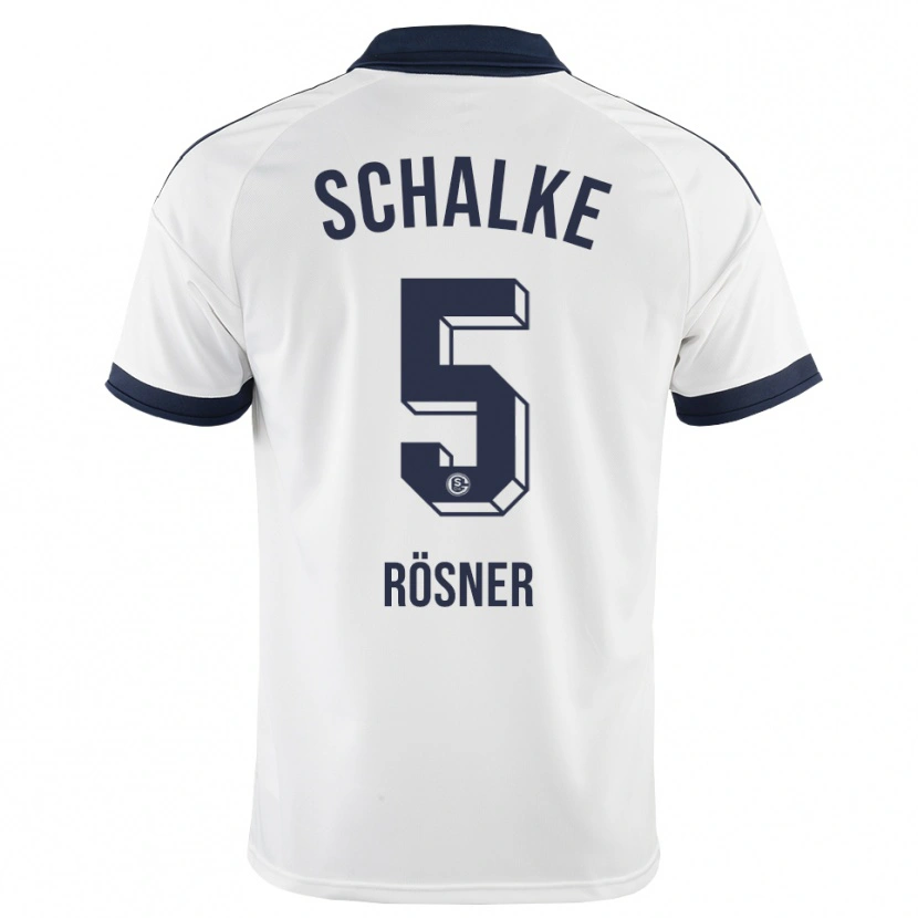 Danxen Heren Magnus Rösner #5 Zwart Wit Uitshirt Uittenue 2026/27 T-Shirt