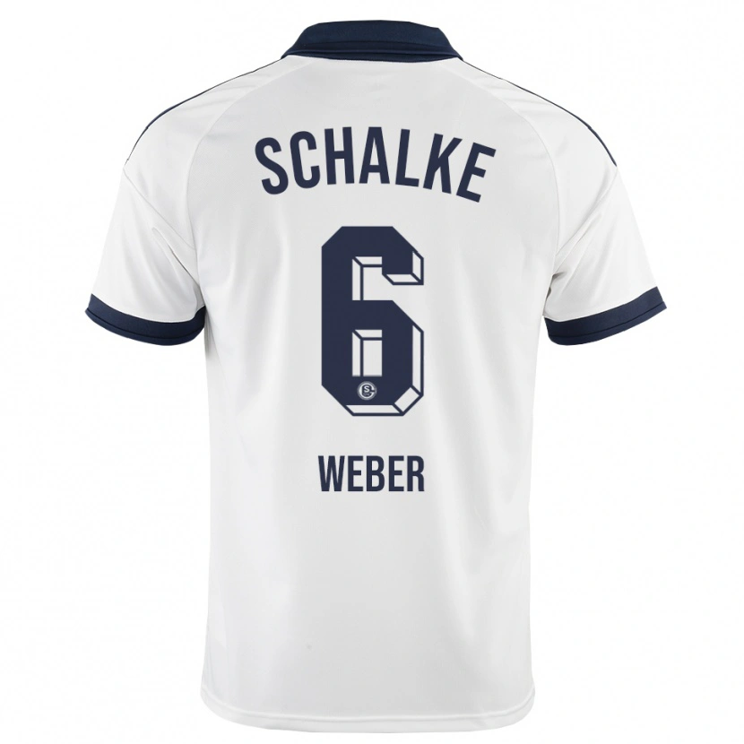 Danxen Heren Ben Weber #6 Zwart Wit Uitshirt Uittenue 2026/27 T-Shirt