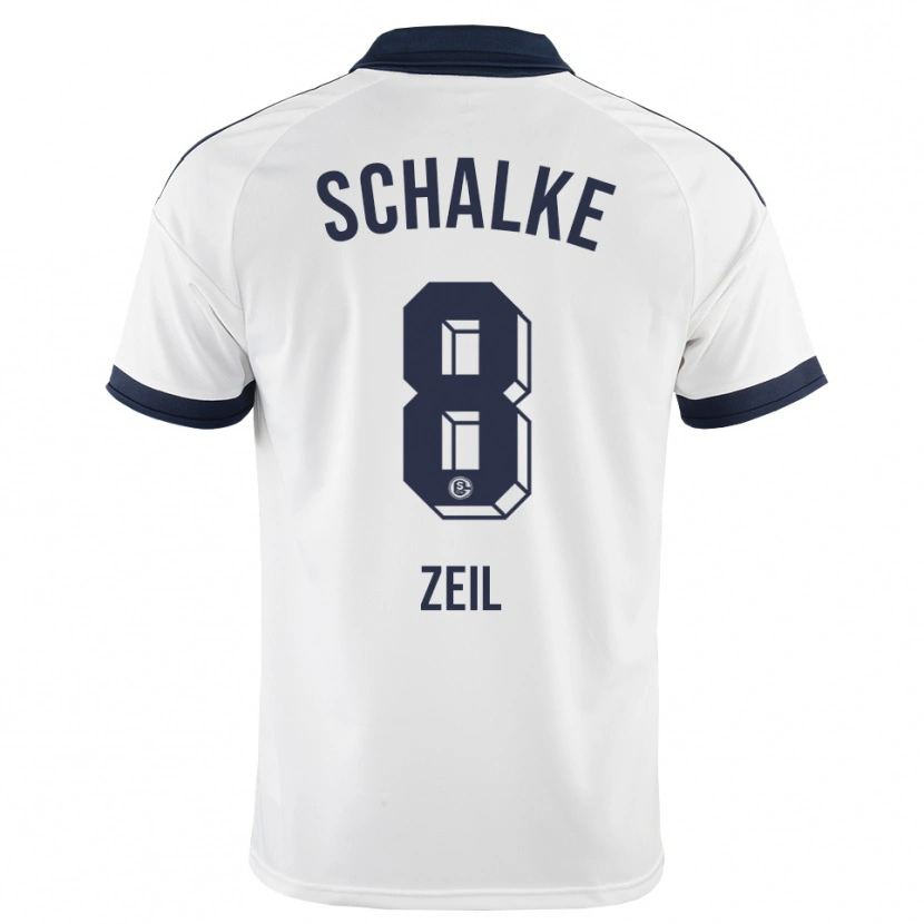 Danxen Heren Emil Zeil #8 Zwart Wit Uitshirt Uittenue 2026/27 T-Shirt