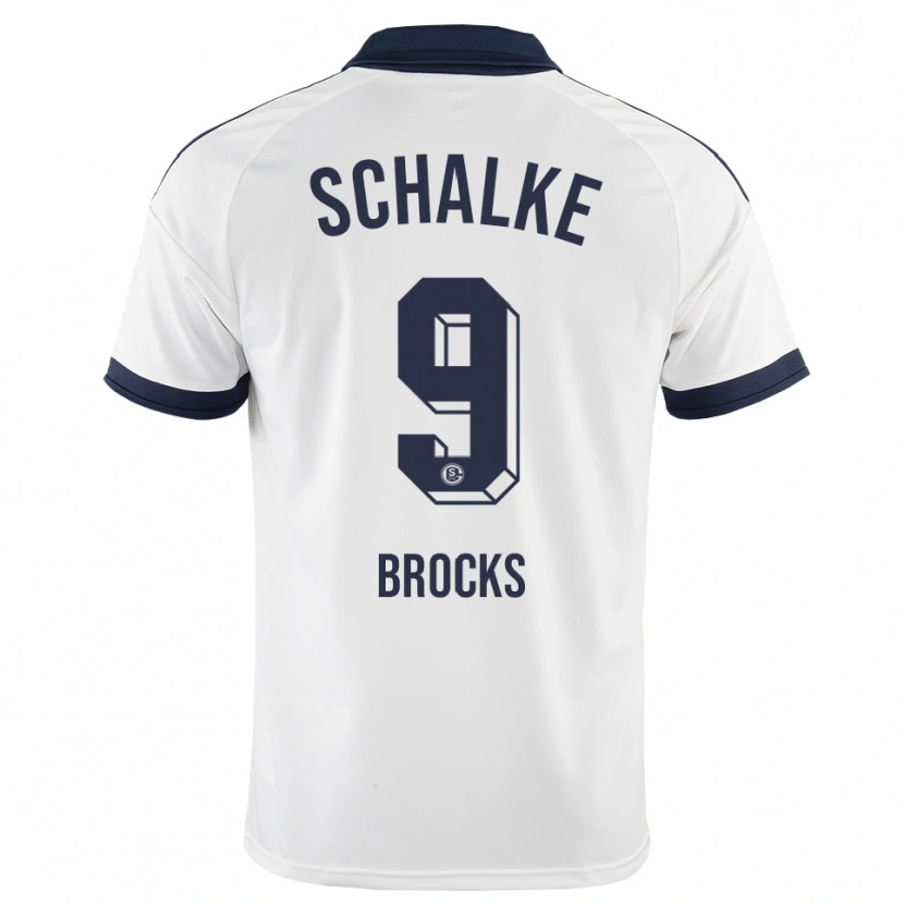 Danxen Heren Mika Brocks #9 Zwart Wit Uitshirt Uittenue 2026/27 T-Shirt