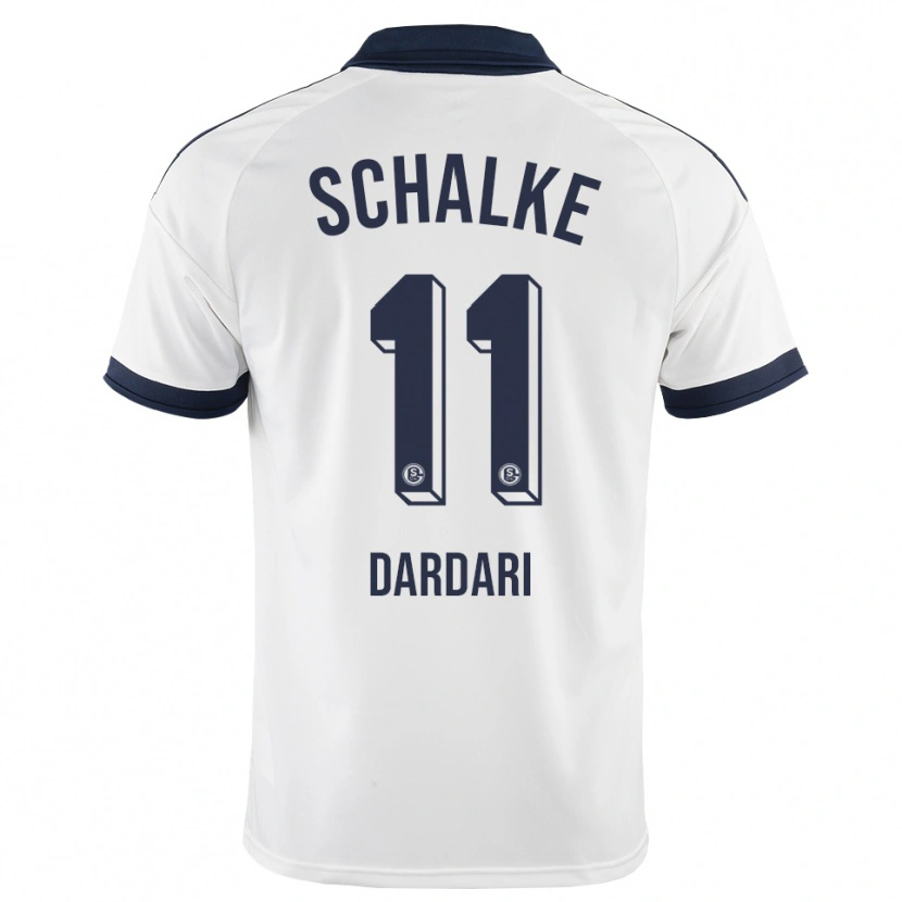Danxen Heren Bilal Dardari #11 Zwart Wit Uitshirt Uittenue 2026/27 T-Shirt