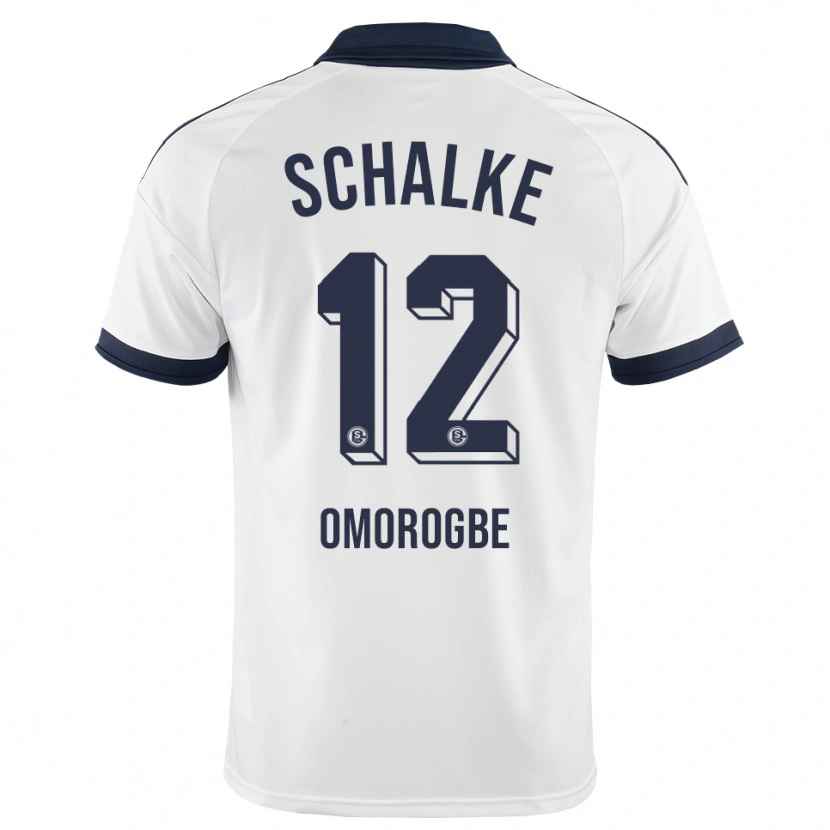 Danxen Heren Michael Omorogbe #12 Zwart Wit Uitshirt Uittenue 2026/27 T-Shirt