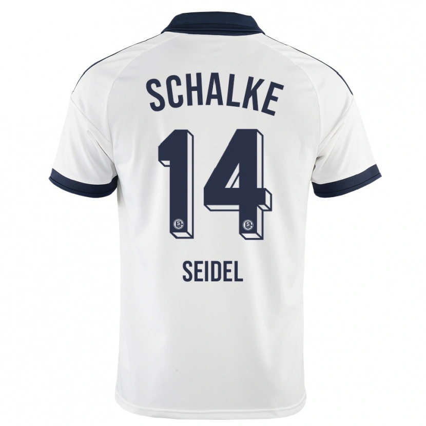 Danxen Heren Kimon Seidel #14 Zwart Wit Uitshirt Uittenue 2026/27 T-Shirt