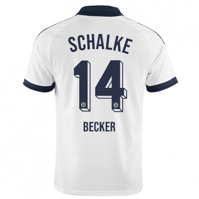 Danxen Heren Daniel Becker #14 Zwart Wit Uitshirt Uittenue 2026/27 T-Shirt