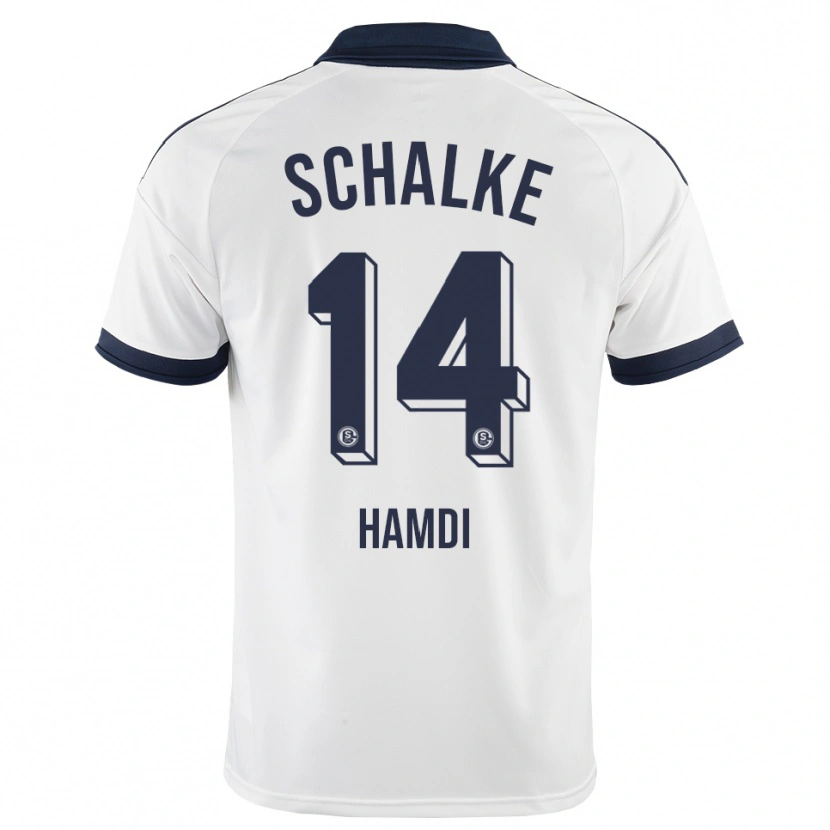 Danxen Heren Hana Hamdi #14 Zwart Wit Uitshirt Uittenue 2026/27 T-Shirt