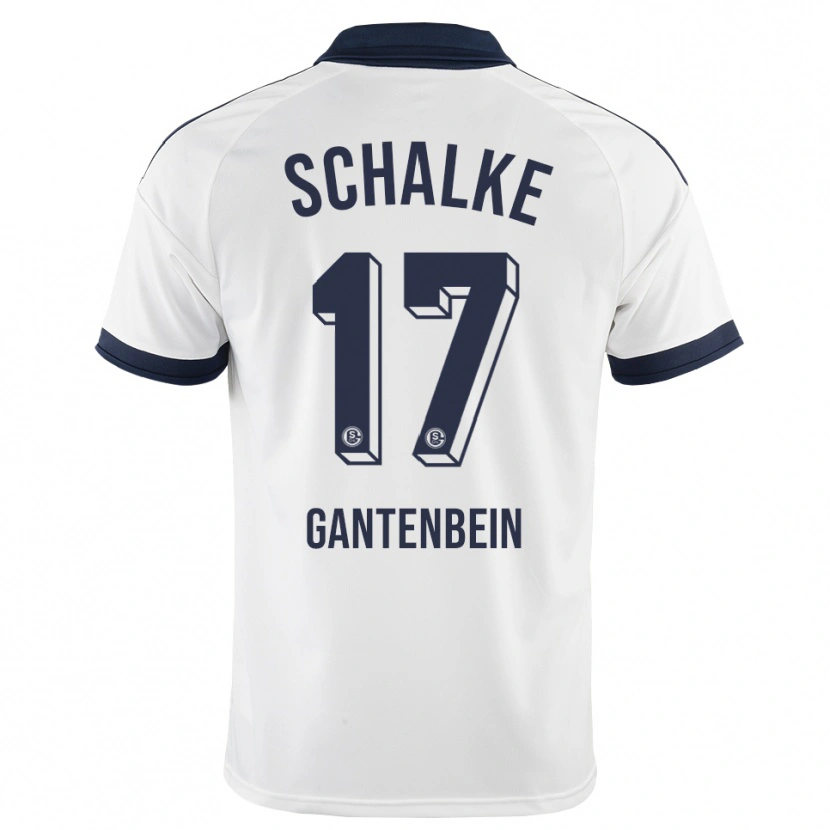 Danxen Heren Adrian Gantenbein #17 Zwart Wit Uitshirt Uittenue 2026/27 T-Shirt