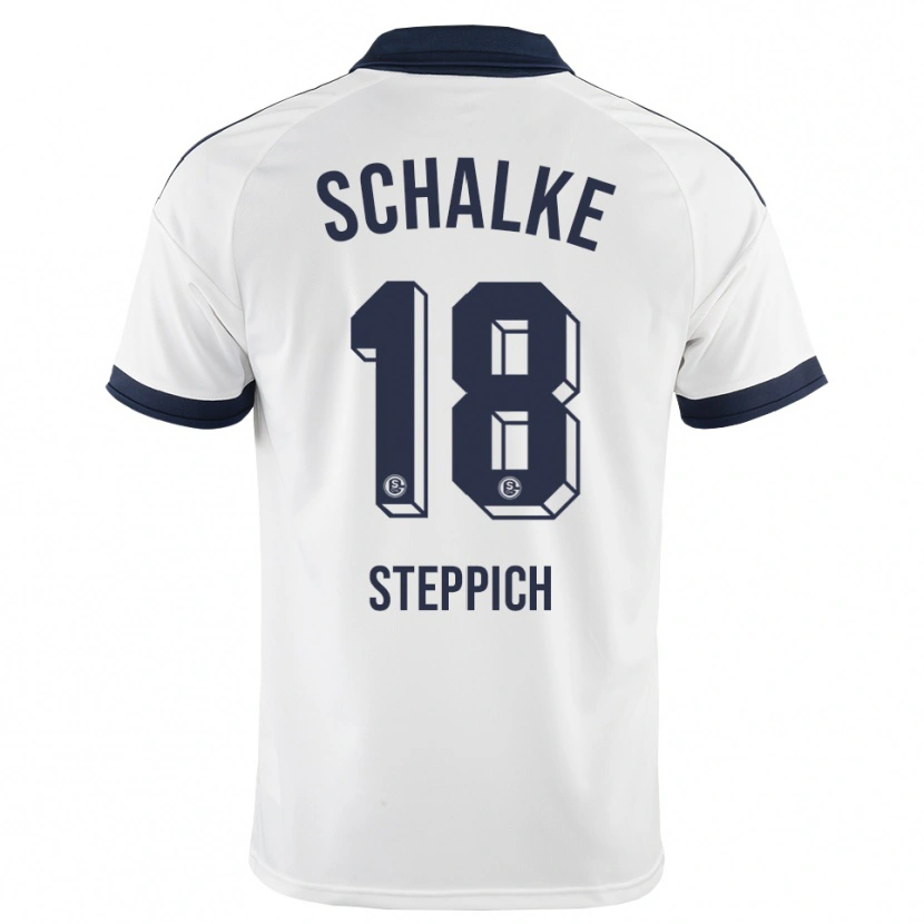 Danxen Heren Bianca Steppich #18 Zwart Wit Uitshirt Uittenue 2026/27 T-Shirt