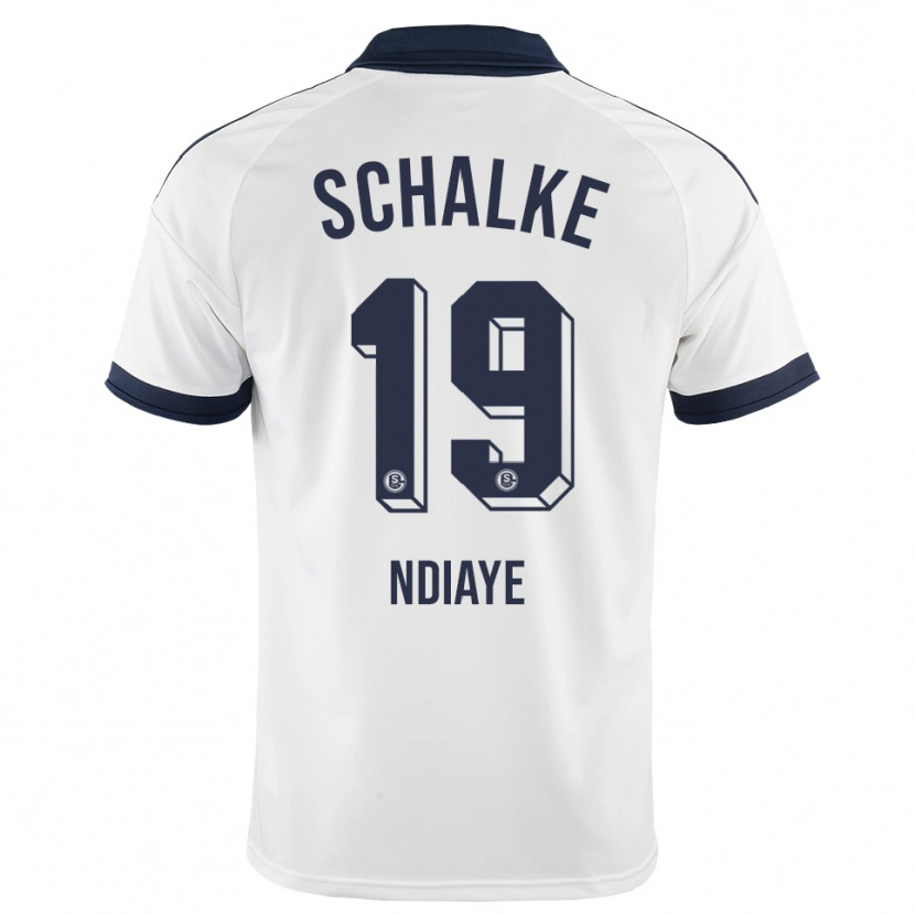 Danxen Heren Jean-Paul Ndiaye #19 Zwart Wit Uitshirt Uittenue 2026/27 T-Shirt