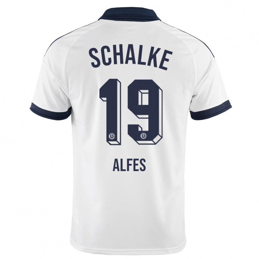 Danxen Heren Konrad Alfes #19 Zwart Wit Uitshirt Uittenue 2026/27 T-Shirt