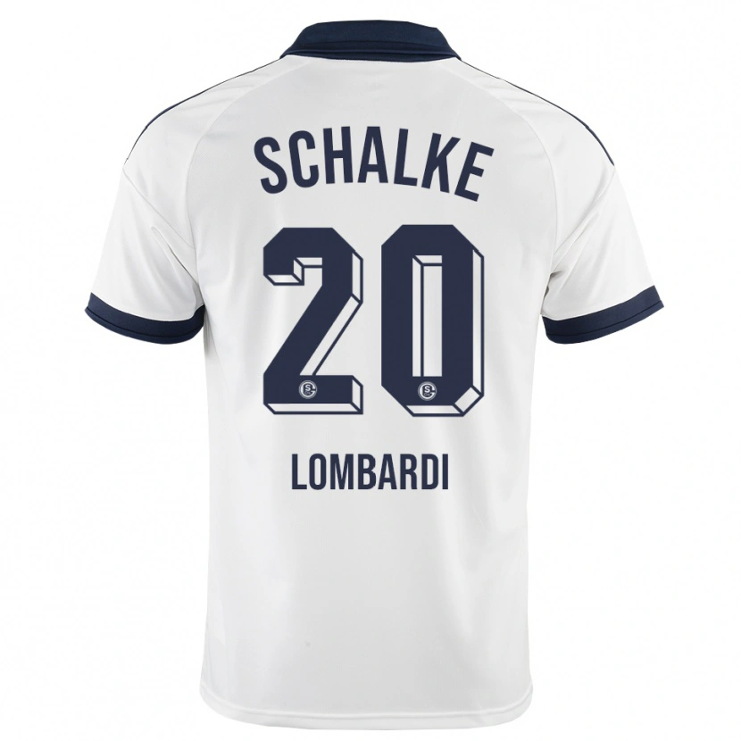 Danxen Heren Antonio Lombardi #20 Zwart Wit Uitshirt Uittenue 2026/27 T-Shirt