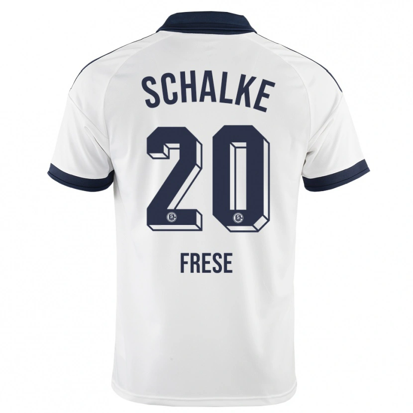 Danxen Heren Niklas Frese #20 Zwart Wit Uitshirt Uittenue 2026/27 T-Shirt