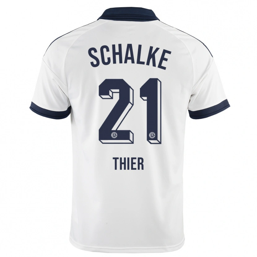 Danxen Heren Silas Thier #21 Zwart Wit Uitshirt Uittenue 2026/27 T-Shirt