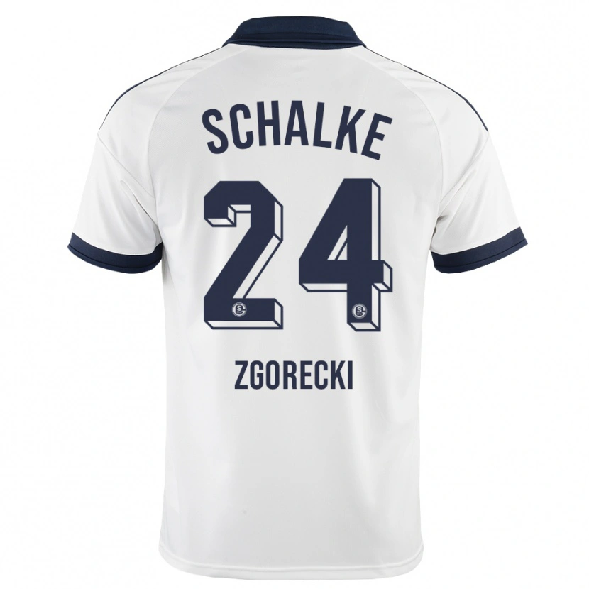 Danxen Heren Jonas Zgorecki #24 Zwart Wit Uitshirt Uittenue 2026/27 T-Shirt