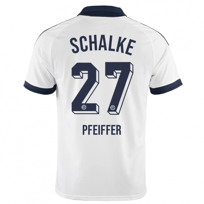 Danxen Heren Tim Pfeiffer #27 Zwart Wit Uitshirt Uittenue 2026/27 T-Shirt