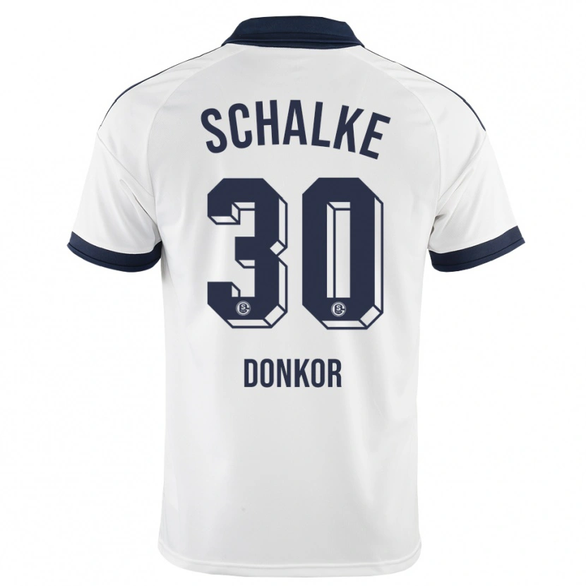 Danxen Heren Anton Donkor #30 Zwart Wit Uitshirt Uittenue 2026/27 T-Shirt
