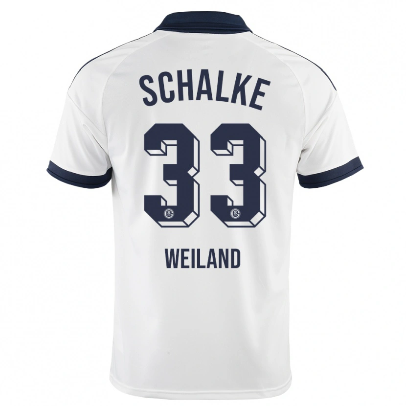 Danxen Heren Max Weiland #33 Zwart Wit Uitshirt Uittenue 2026/27 T-Shirt