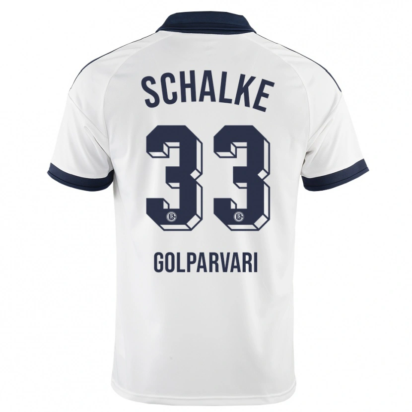 Danxen Heren Tara Golparvari #33 Zwart Wit Uitshirt Uittenue 2026/27 T-Shirt