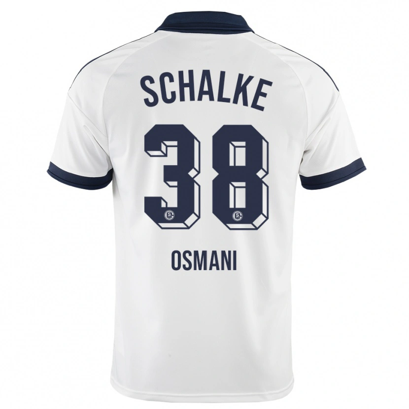 Danxen Heren Tristan Osmani #38 Zwart Wit Uitshirt Uittenue 2026/27 T-Shirt