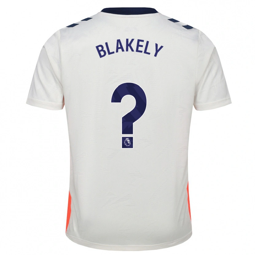 Danxen Heren Ben Blakely #0 Wit Oranje Koninklijk Blauw Uitshirt Uittenue 2026/27 T-Shirt