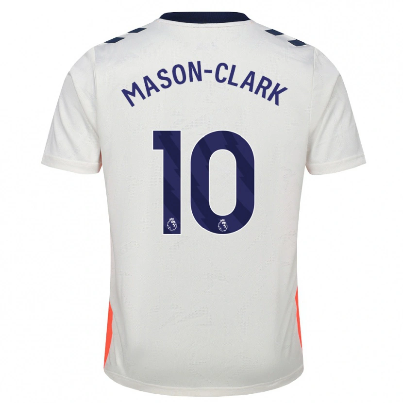 Danxen Heren Ephron Mason-Clark #10 Wit Oranje Koninklijk Blauw Uitshirt Uittenue 2026/27 T-Shirt