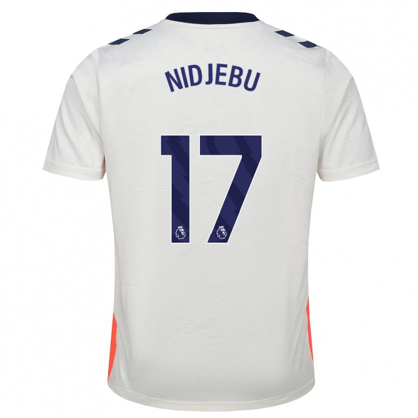 Danxen Heren Success Nidjebu #17 Wit Oranje Koninklijk Blauw Uitshirt Uittenue 2026/27 T-Shirt