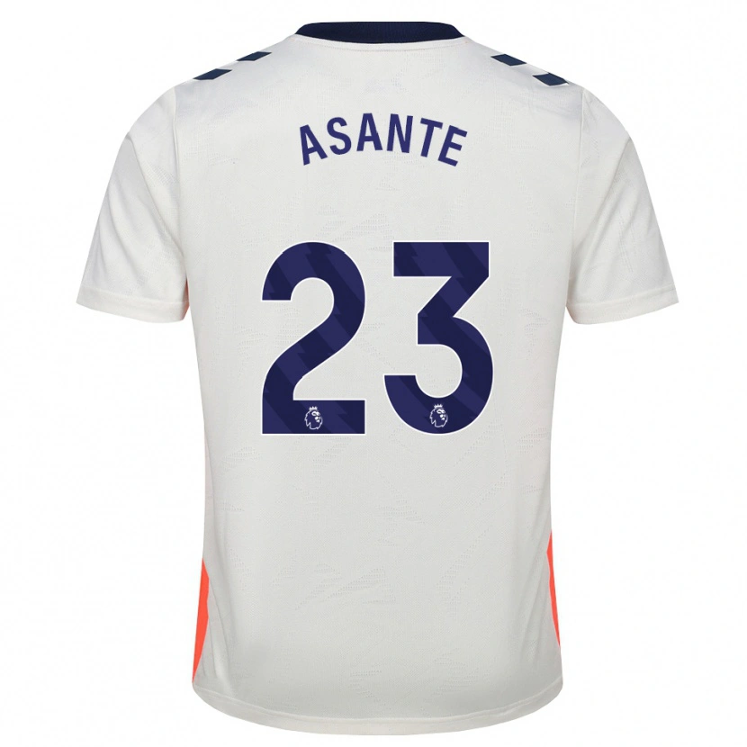 Danxen Heren Brandon Thomas-Asante #23 Wit Oranje Koninklijk Blauw Uitshirt Uittenue 2026/27 T-Shirt