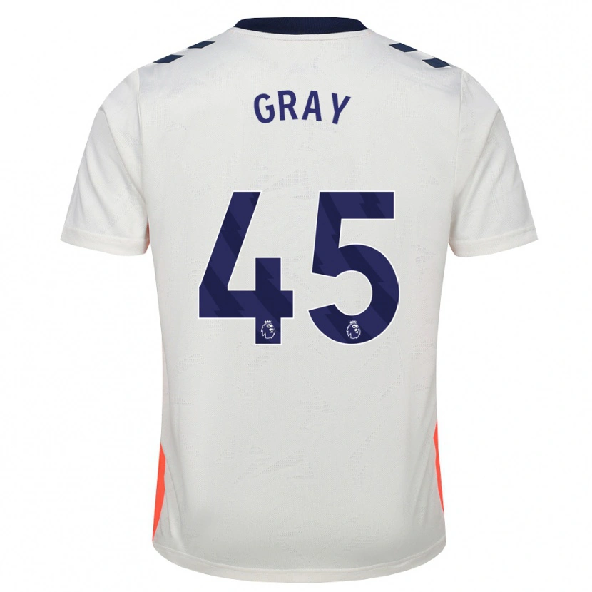 Danxen Heren Harrison Gray #45 Wit Oranje Koninklijk Blauw Uitshirt Uittenue 2026/27 T-Shirt
