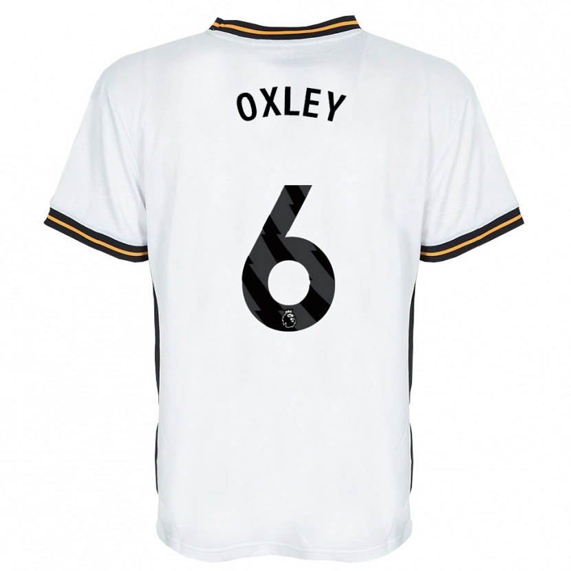 Danxen Heren Tilly Oxley #6 Wit Oranje Zwart Uitshirt Uittenue 2026/27 T-Shirt