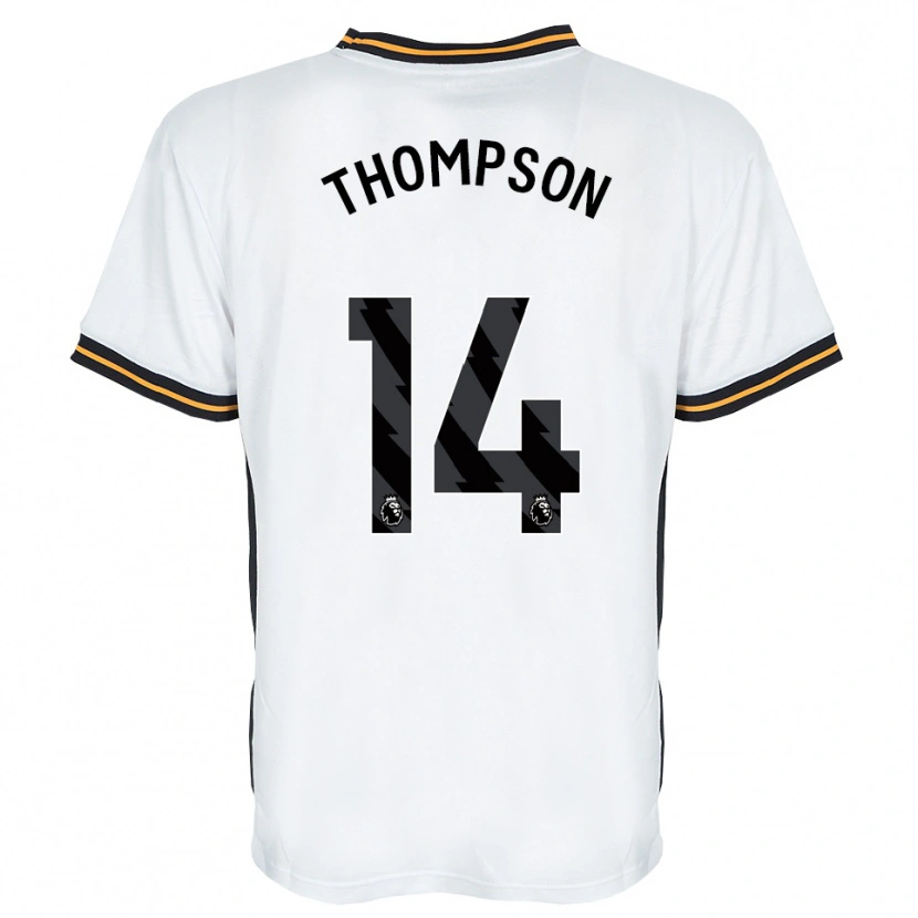 Danxen Heren Katie Thompson #14 Wit Oranje Zwart Uitshirt Uittenue 2026/27 T-Shirt
