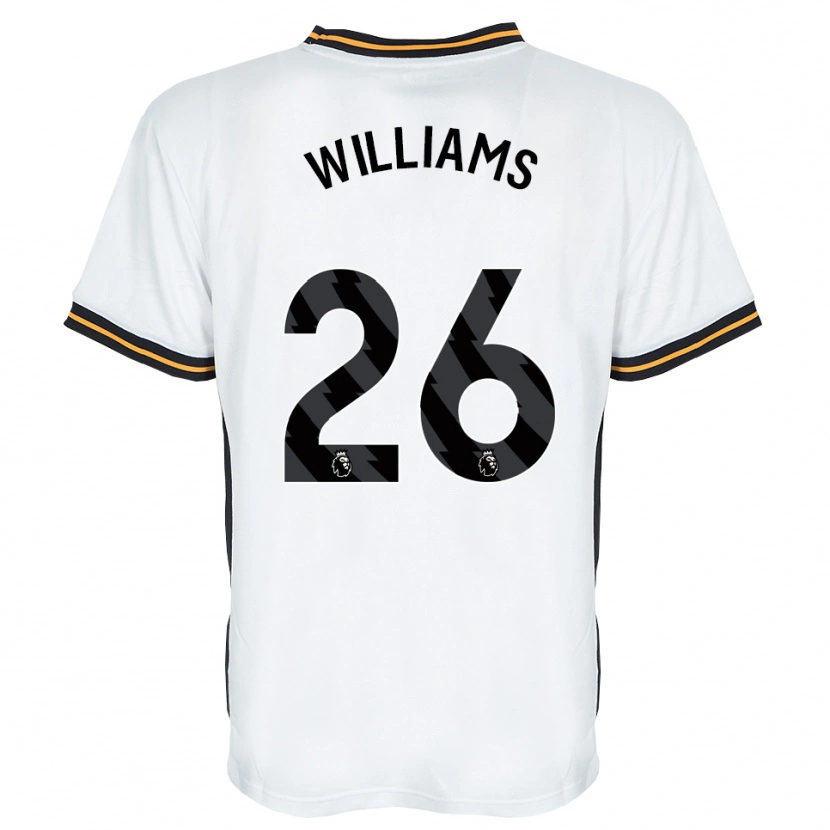 Danxen Heren Annabel Williams #26 Wit Oranje Zwart Uitshirt Uittenue 2026/27 T-Shirt