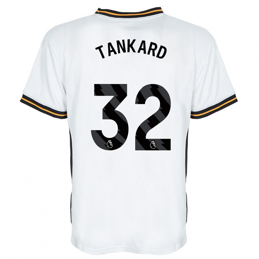 Danxen Heren Lily Tankard #32 Wit Oranje Zwart Uitshirt Uittenue 2026/27 T-Shirt