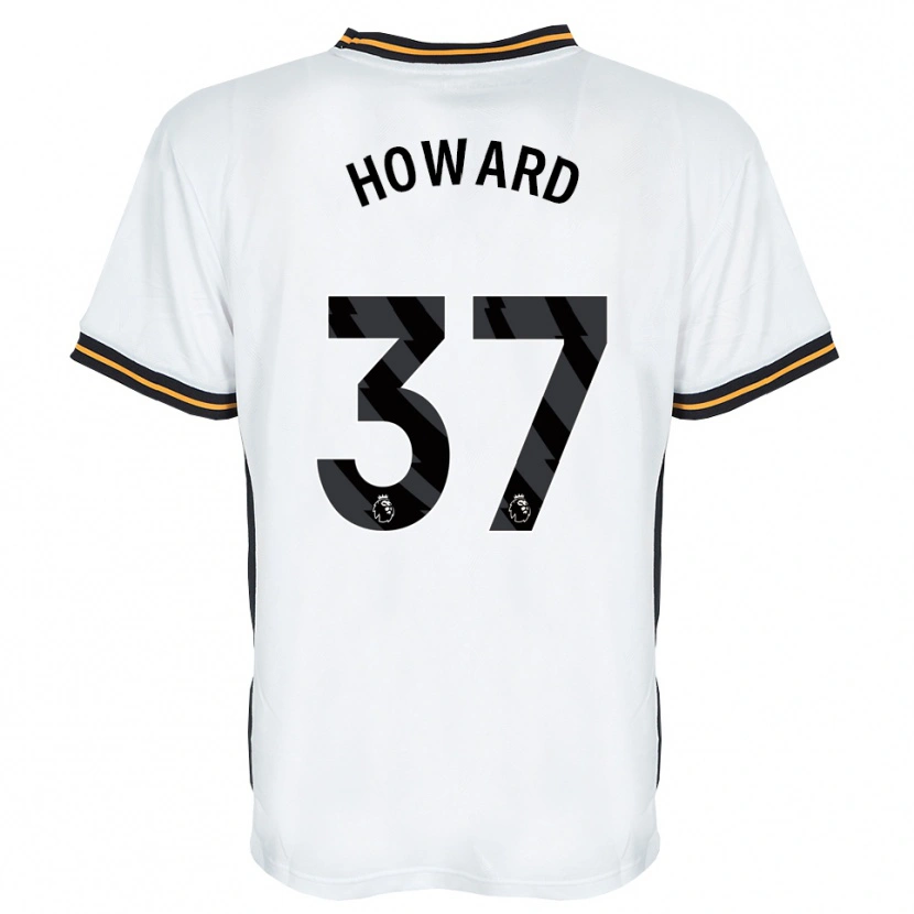 Danxen Heren Scarlet Howard #37 Wit Oranje Zwart Uitshirt Uittenue 2026/27 T-Shirt