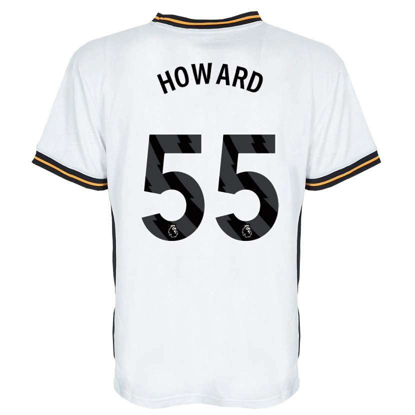 Danxen Heren Archie Howard #55 Wit Oranje Zwart Uitshirt Uittenue 2026/27 T-Shirt