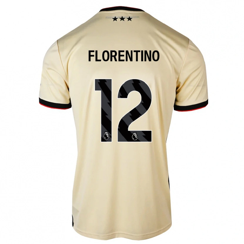 Danxen Heren Florentino Ibrain Morris Luís #12 Lemonchiffon Zwart Rood Uitshirt Uittenue 2026/27 T-Shirt