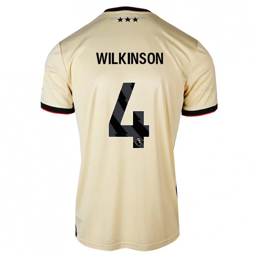 Danxen Heren Oliver Wilkinson #4 Lemonchiffon Zwart Rood Uitshirt Uittenue 2026/27 T-Shirt
