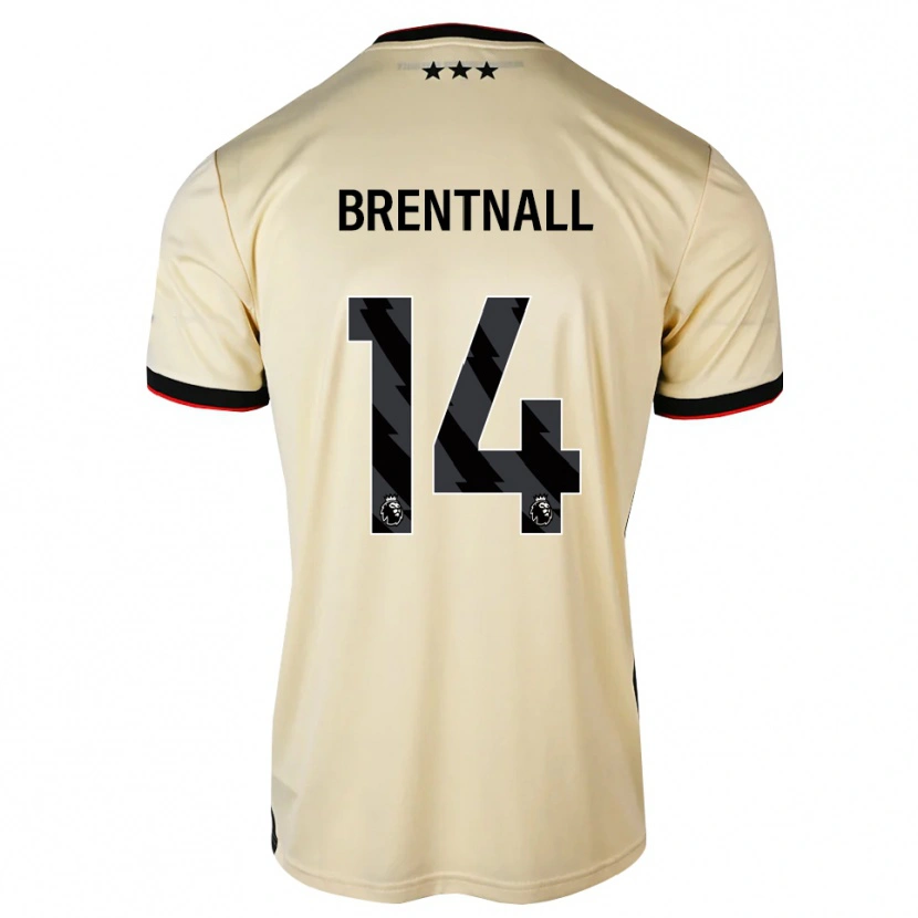 Danxen Heren James Brentnall #14 Lemonchiffon Zwart Rood Uitshirt Uittenue 2026/27 T-Shirt