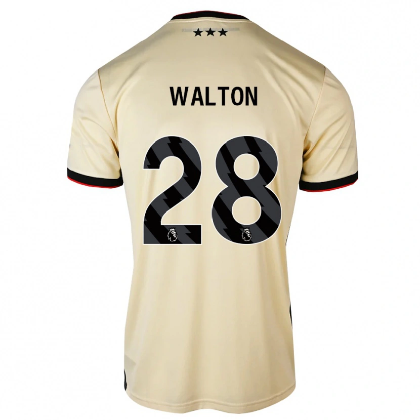 Danxen Heren Christian Walton #28 Lemonchiffon Zwart Rood Uitshirt Uittenue 2026/27 T-Shirt