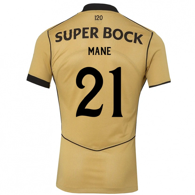 Danxen Heren Isnaba Mane #21 Goudgeelzwart Uitshirt Uittenue 2026/27 T-Shirt