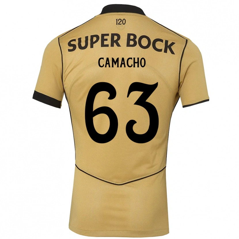 Danxen Heren Rafael Camacho #63 Goudgeelzwart Uitshirt Uittenue 2026/27 T-Shirt