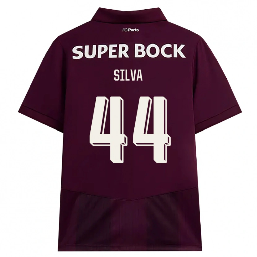 Danxen Heren Felipe Silva #44 Bordeauxrood Wit Uitshirt Uittenue 2026/27 T-Shirt