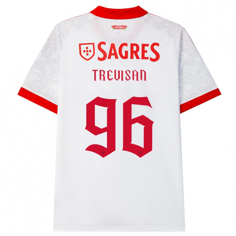 Danxen Heren Jelani Dumas #96 Wit Rood Geel Uitshirt Uittenue 2026/27 T-Shirt