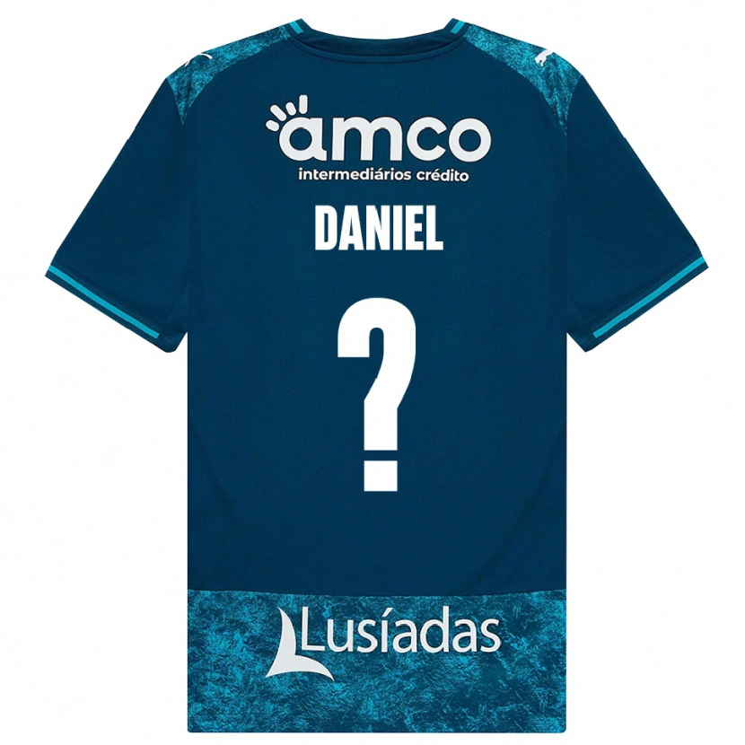Danxen Heren Paulo Daniel #0 Donkerleigrijs Mediumturquoise Uitshirt Uittenue 2026/27 T-Shirt