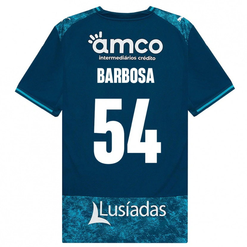 Danxen Heren Gui Barbosa #54 Donkerleigrijs Mediumturquoise Uitshirt Uittenue 2026/27 T-Shirt