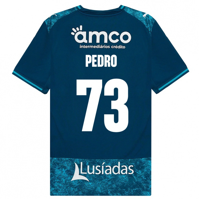 Danxen Heren Zé Pedro #73 Donkerleigrijs Mediumturquoise Uitshirt Uittenue 2026/27 T-Shirt