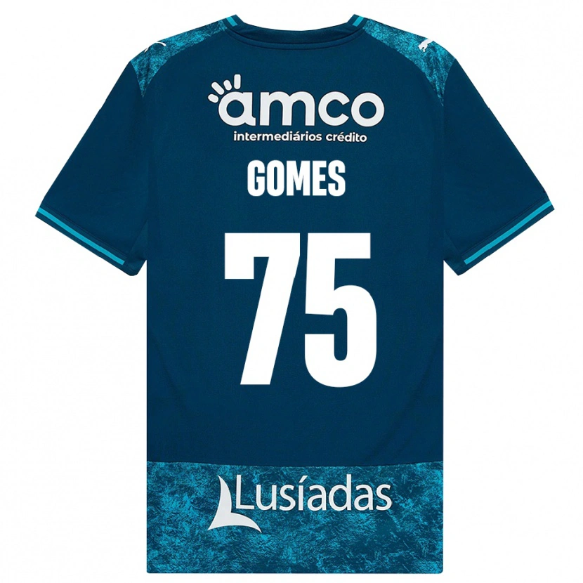 Danxen Heren Tomás Müller #75 Donkerleigrijs Mediumturquoise Uitshirt Uittenue 2026/27 T-Shirt