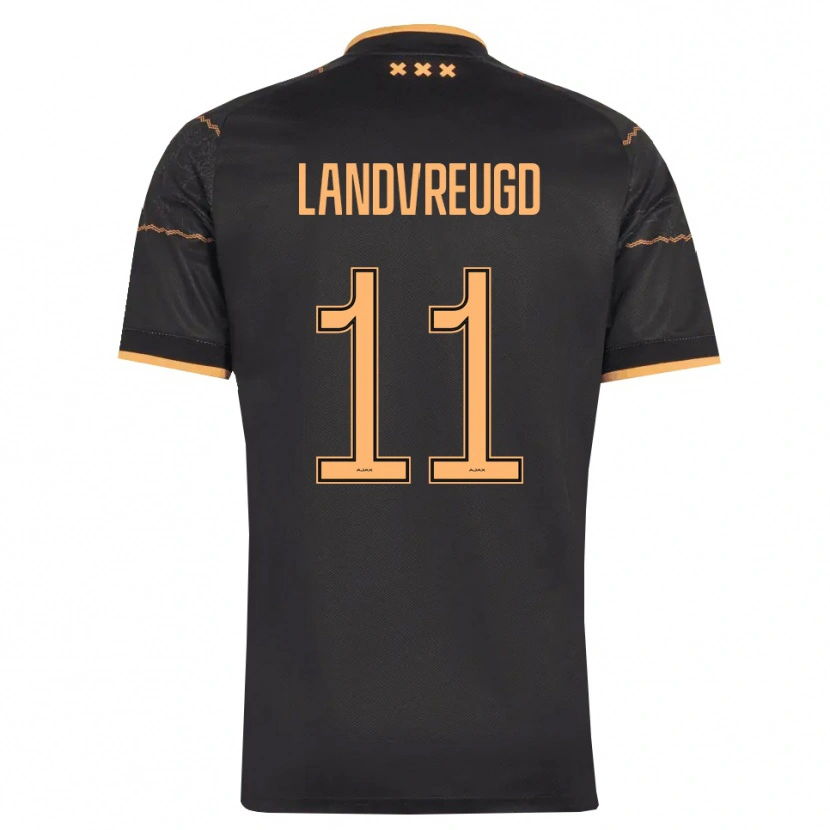 Danxen Heren Nafairon Landvreugd #11 Zwart Oranje Uitshirt Uittenue 2026/27 T-Shirt